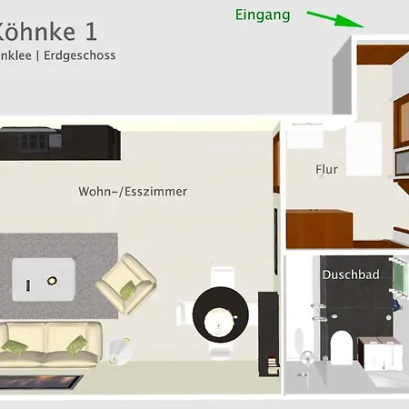 Appartement Fuer 2-3 Personen By Interhome